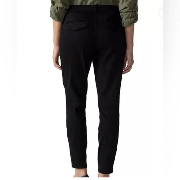 Social Standard by Sanctuary Logan Black Crop Utility Pant Zipper Ankle … - Picture 2 of 12